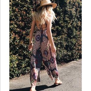 Boho Flowy Romper